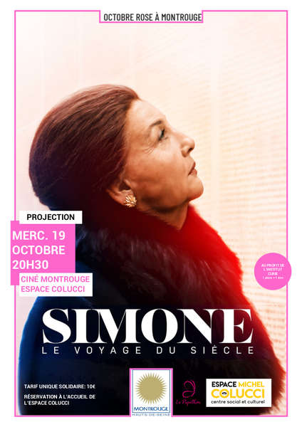 Simone Le voyage du Siècle Cinéma Projection Ville de Montrouge